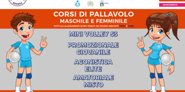 Iscrizioni Pallavolo - Minivolley - Tivoli