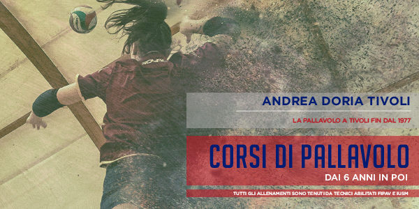 Andrea Doria Tivoli - Iscrizione Corsi Pallavolo