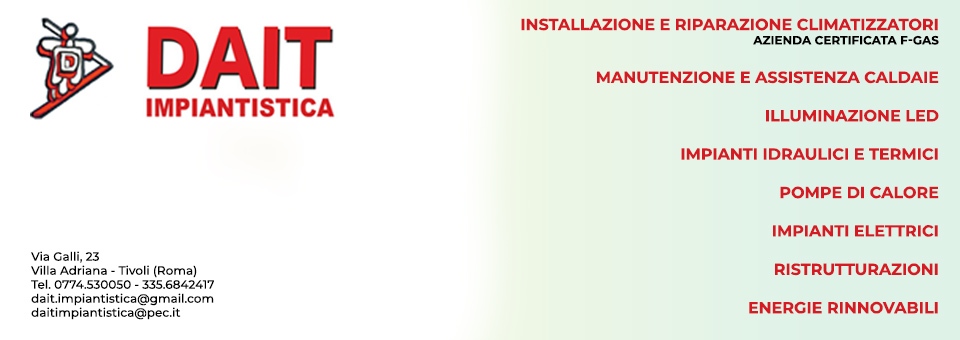 Convenzione DAIT Impiantistica - Tivoli