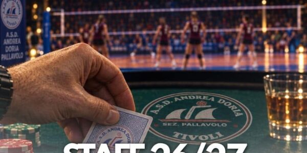 Copertina dello staff tecnico Andrea Doria Pallavolo per la stagione 2026/2027